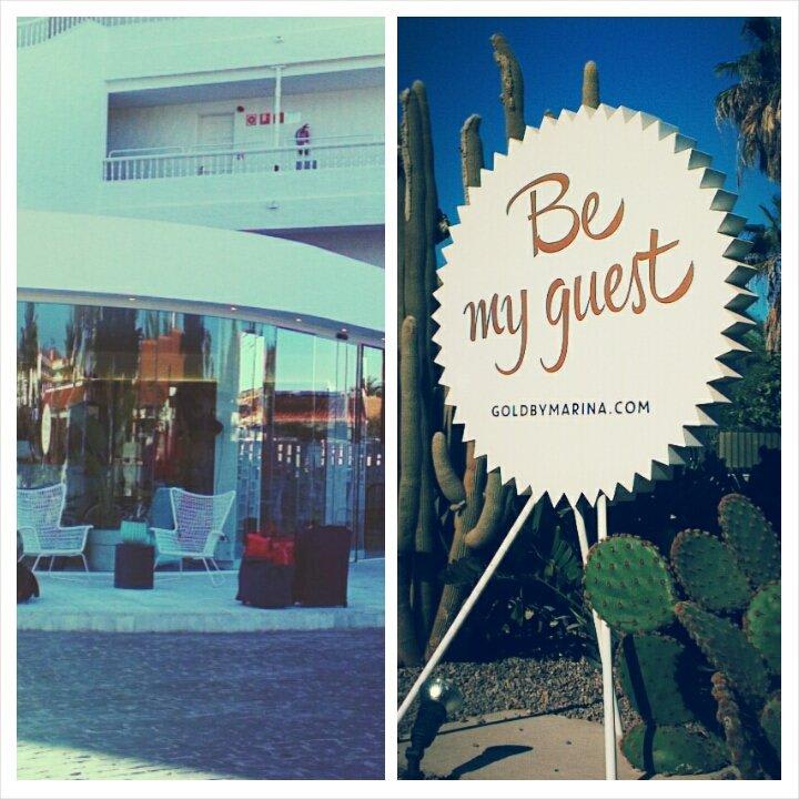 Eingang Hotel Gold by Marina