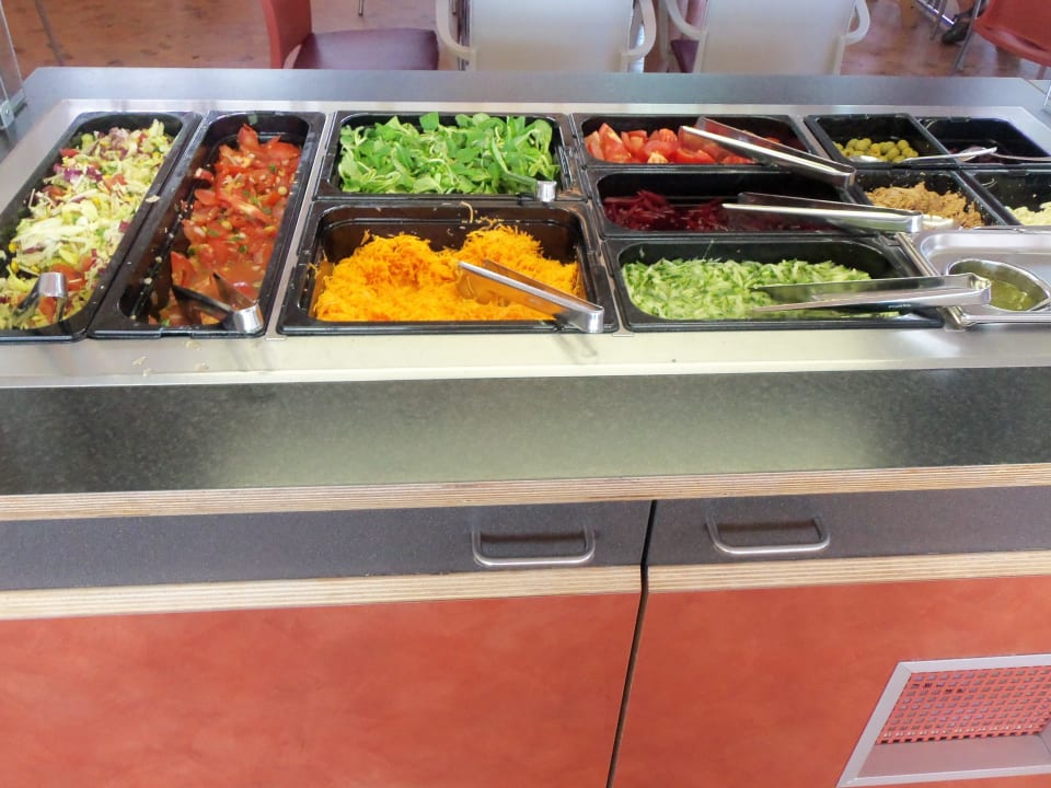 Abendbüffet kalt und warm Ferienappartements Residenz MeeresBlick