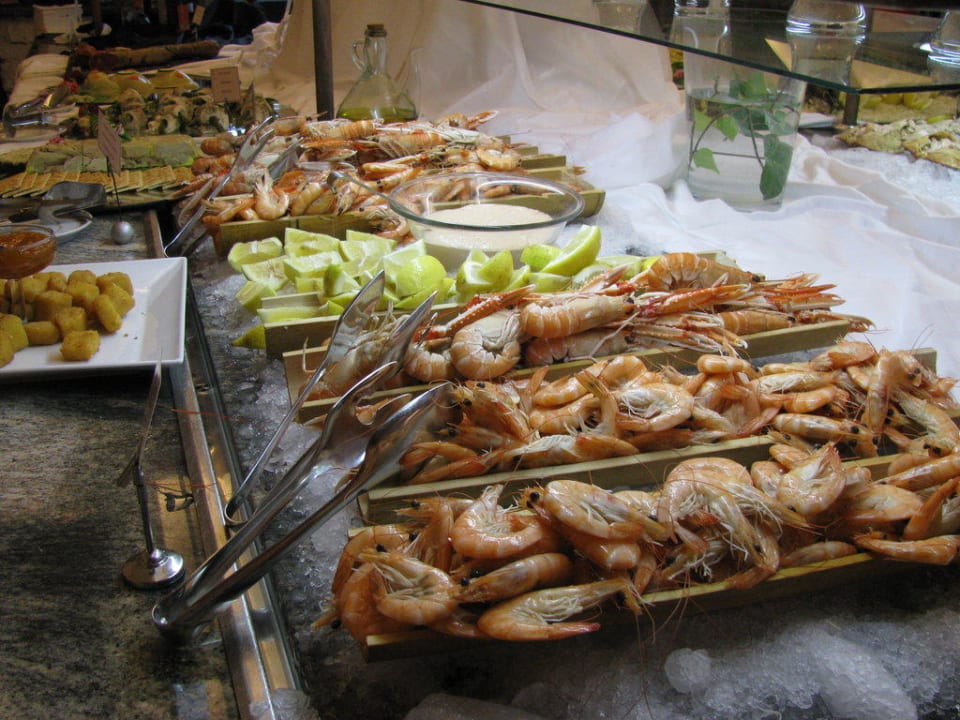 Auswahl beim Gala-Abend Lago Garden