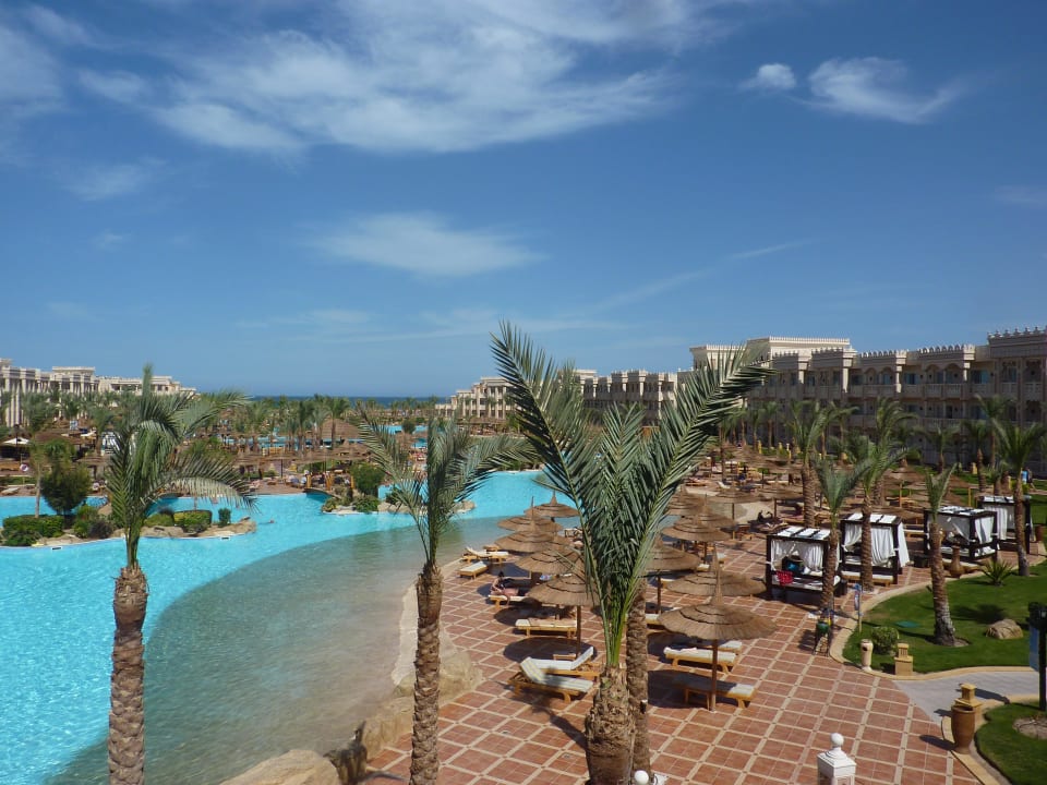 Panoramablick Poollandschaft Pickalbatros Palace Resort