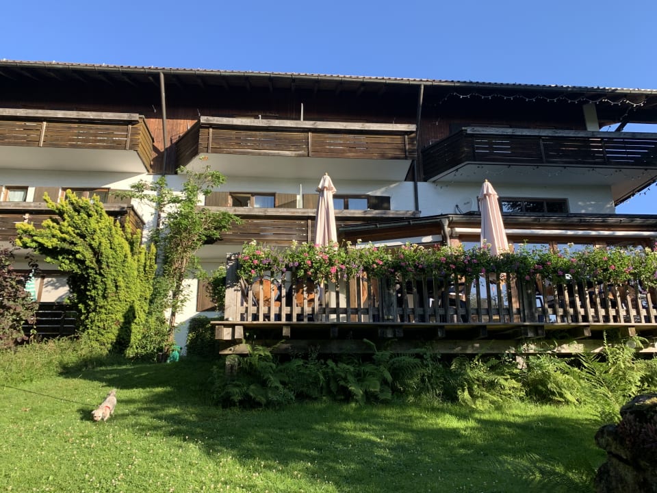 Gartenanlage Gästehaus Falkenau