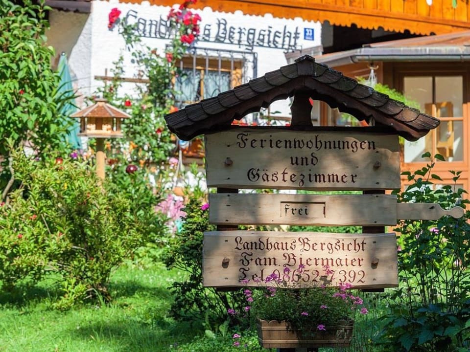 Garten Landhaus Bergsicht