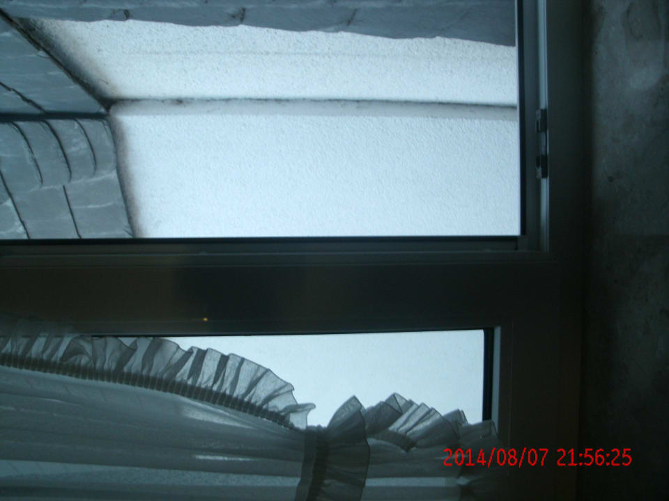 Regen konnte man sehen Hotel Anker