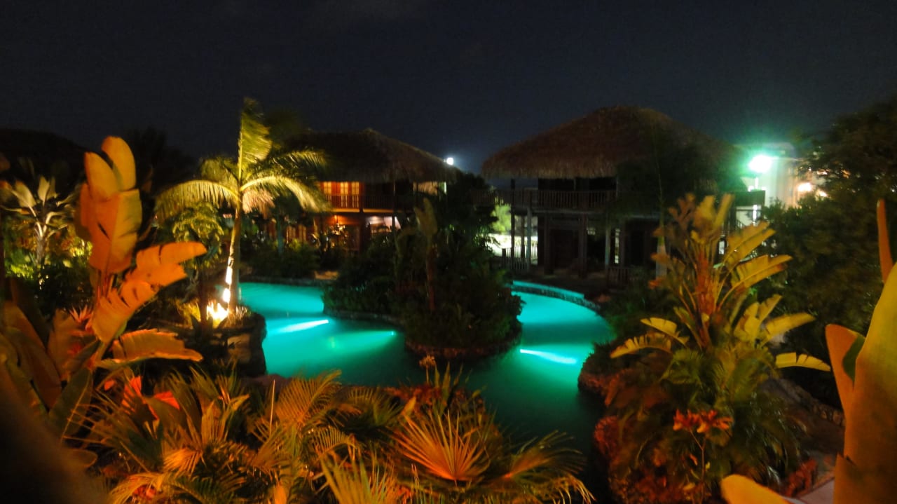 Garten- und Poolanlage Van der Valk Kontiki Beach Resort