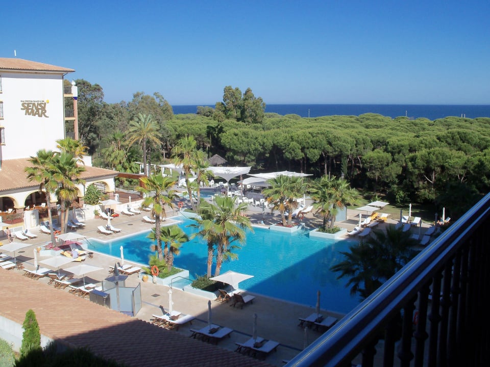Blick von meinem Balkon TUI BLUE Isla Cristina Palace