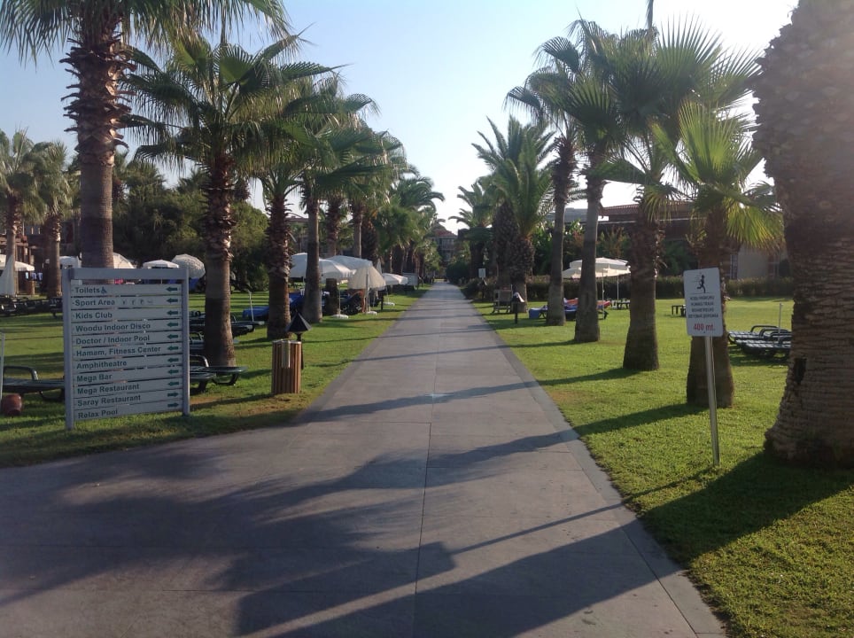 Gartenanlage Megasaray Club Belek