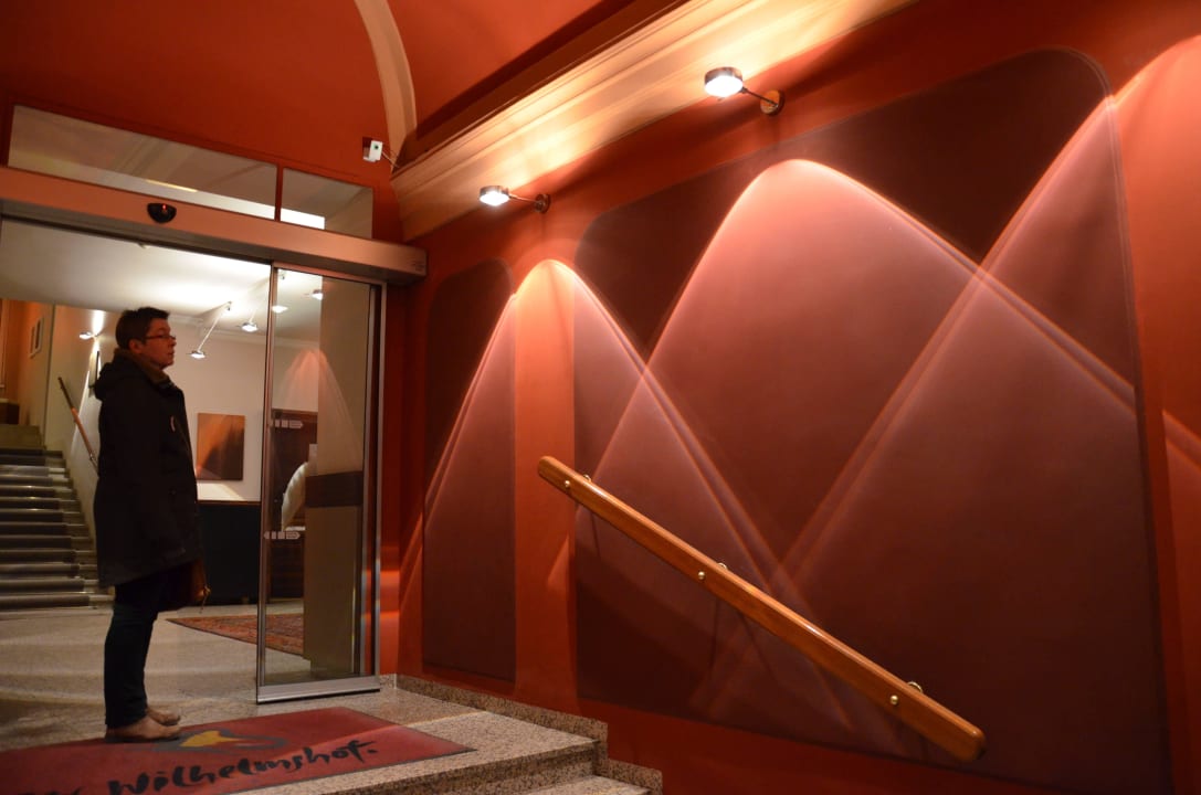 Eingang Hotel Der Wilhelmshof