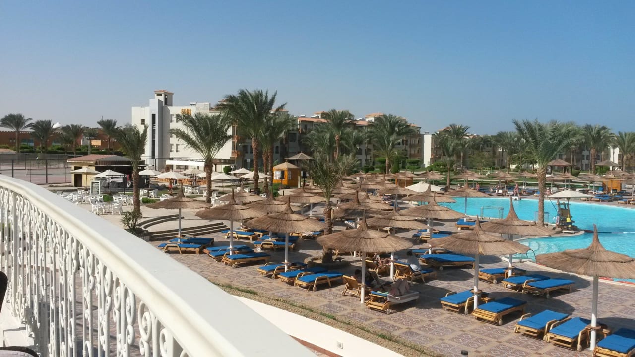 Poolblick von der Lobby Pickalbatros Dana Beach Resort - Hurghada