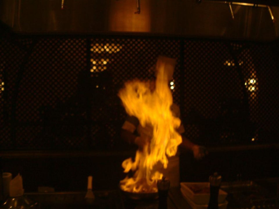 Flambierte Steaks Hotel JAZ Makadi Star & Spa