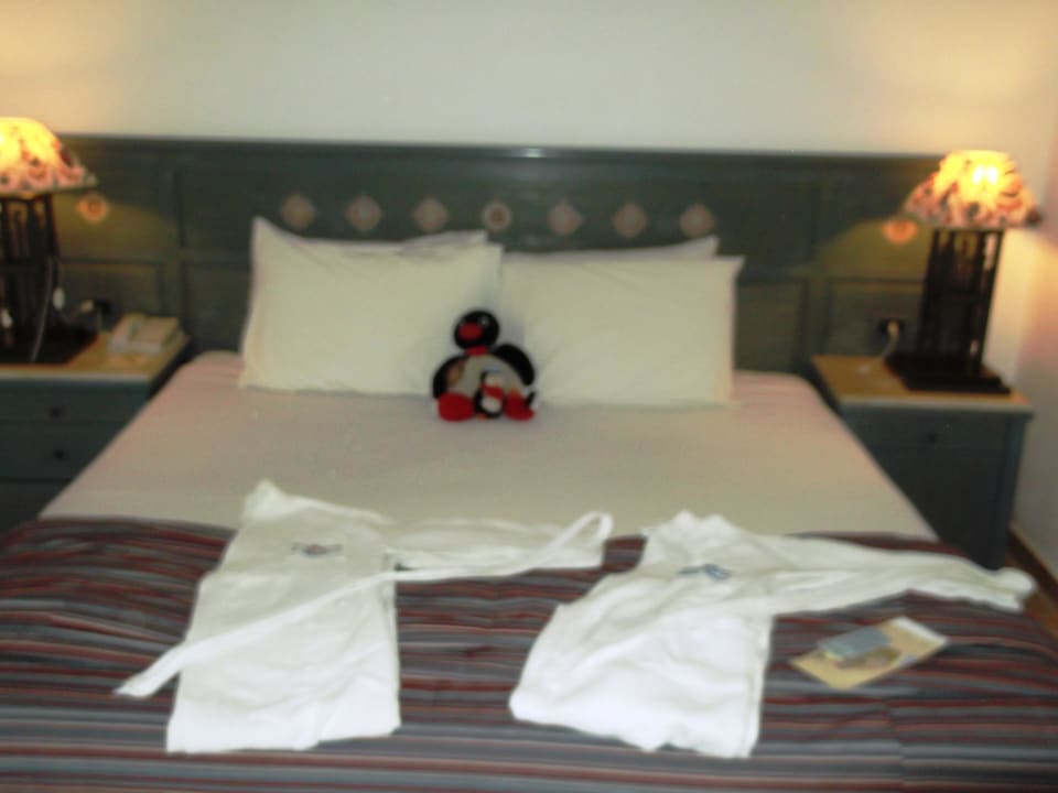 Our huge bed SUNRISE Royal Makadi Resort