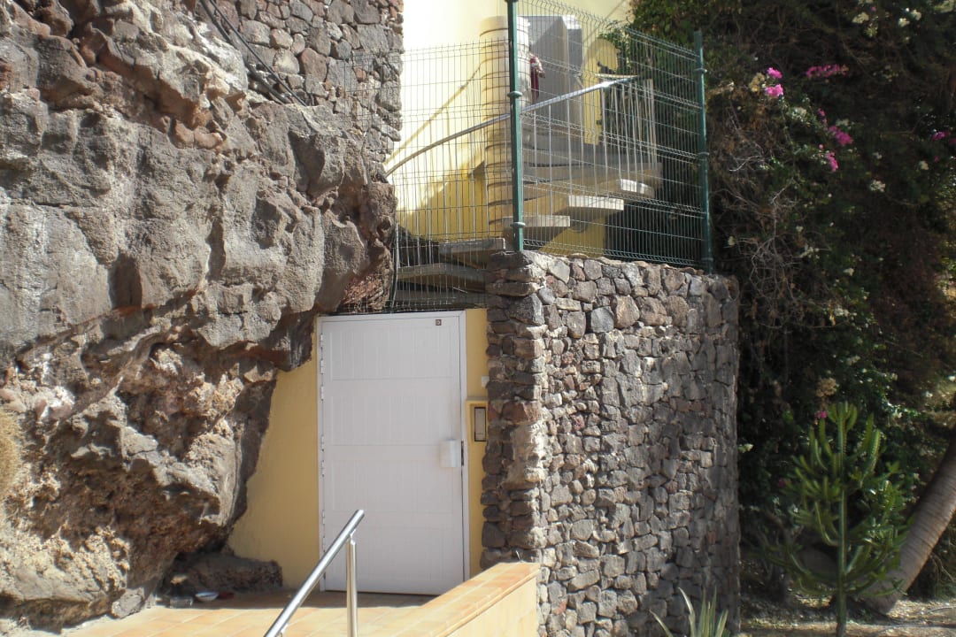 Eingang vom Strand her Hotel Riu Palace Jandia