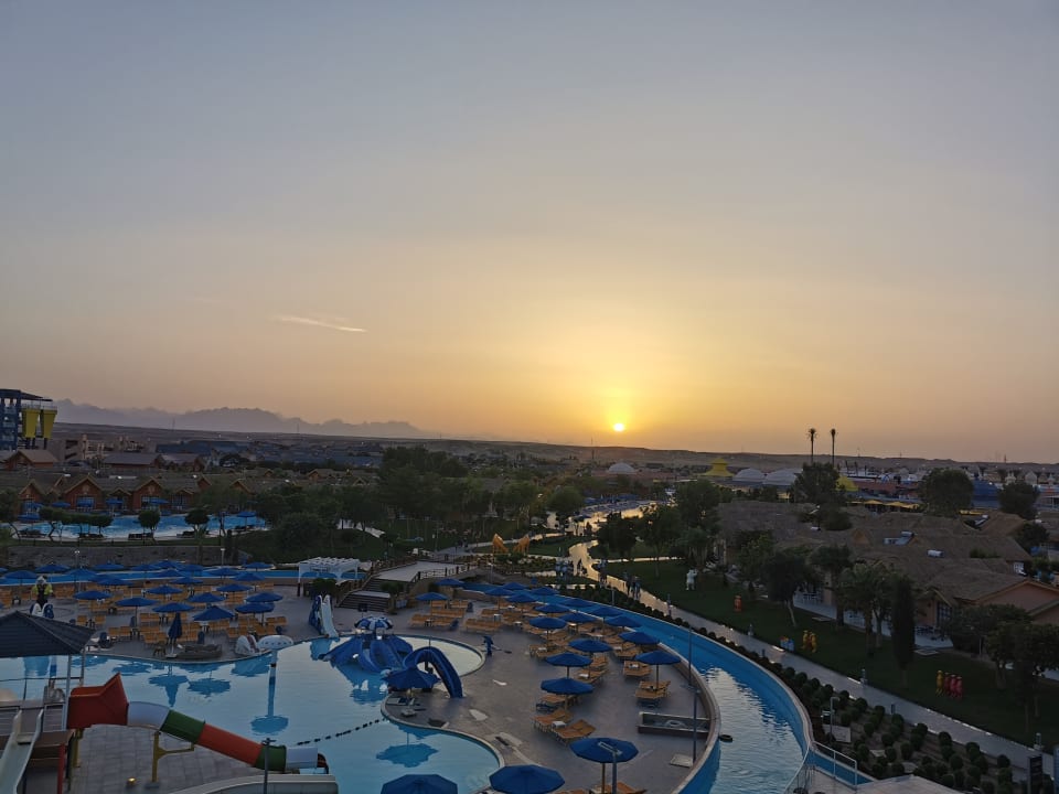 Ausblick Pickalbatros Water Valley Resort - Neverland Hurghada