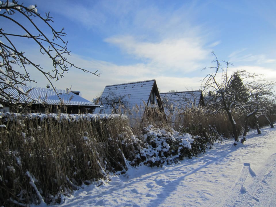 Impression Winter Feriendorf Feriendorf Altes Land