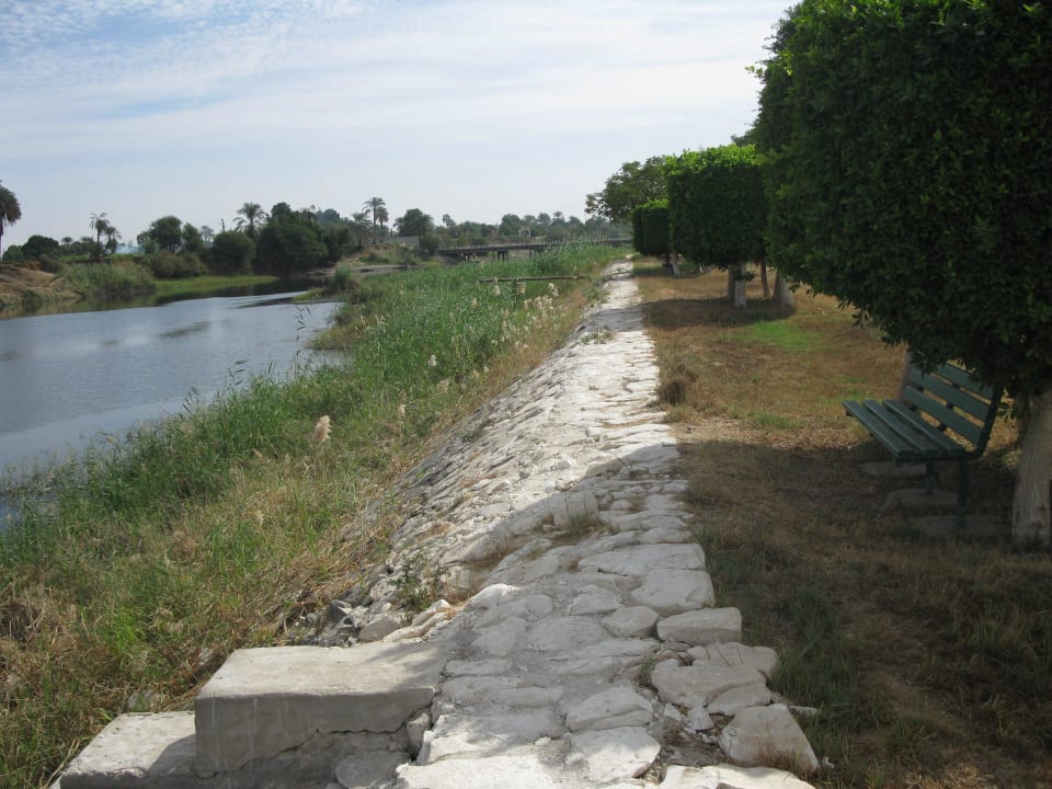 Spazierweg am Nil Jolie Ville Kings Island Luxor