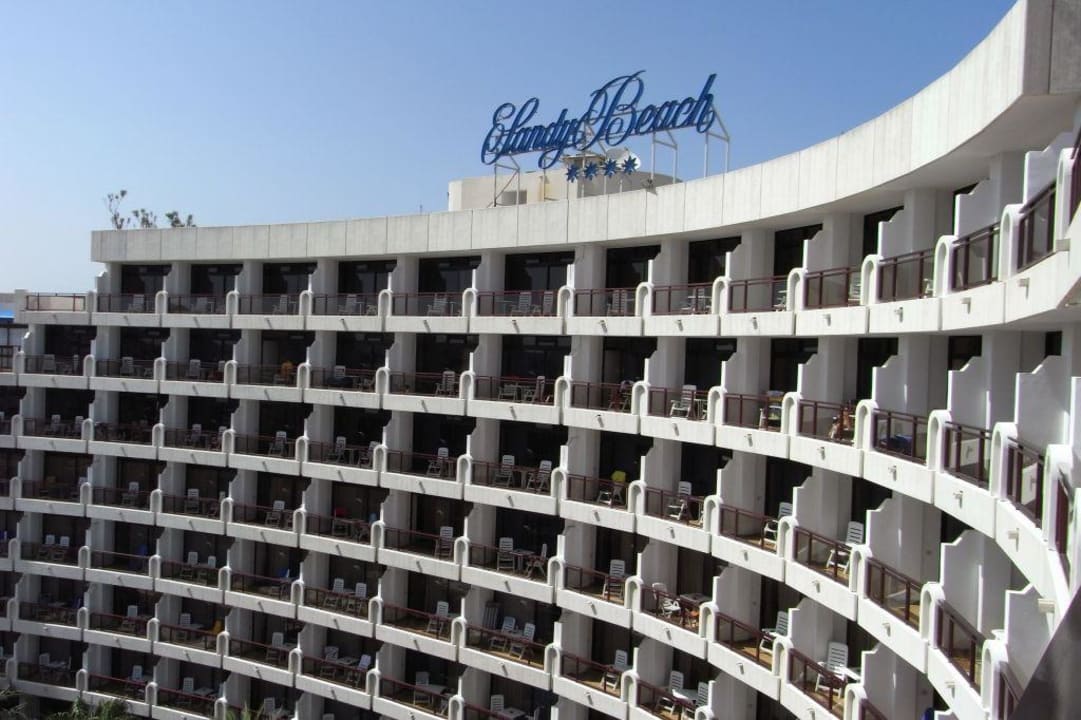 Hotel vom 10. Stock aus Seaside Hotel Sandy Beach