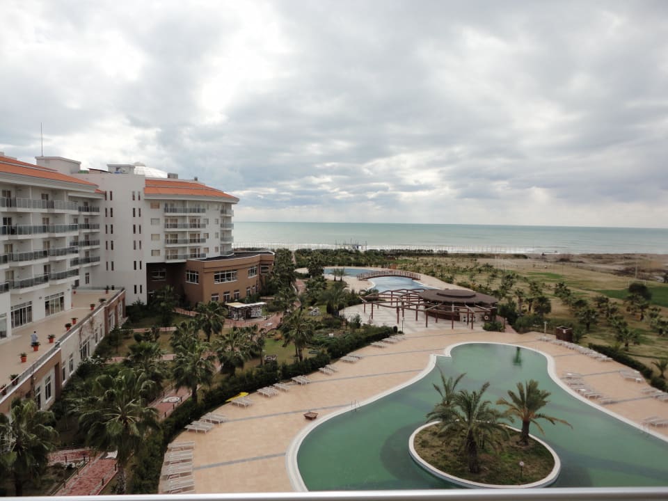 Ausblick vom Balkon Seaden Sea World Resort & Spa
