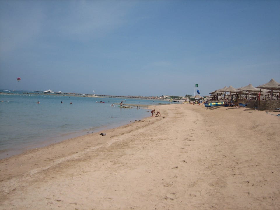 Blick auf Strand 3 Jaz Makadi Oasis Resort
