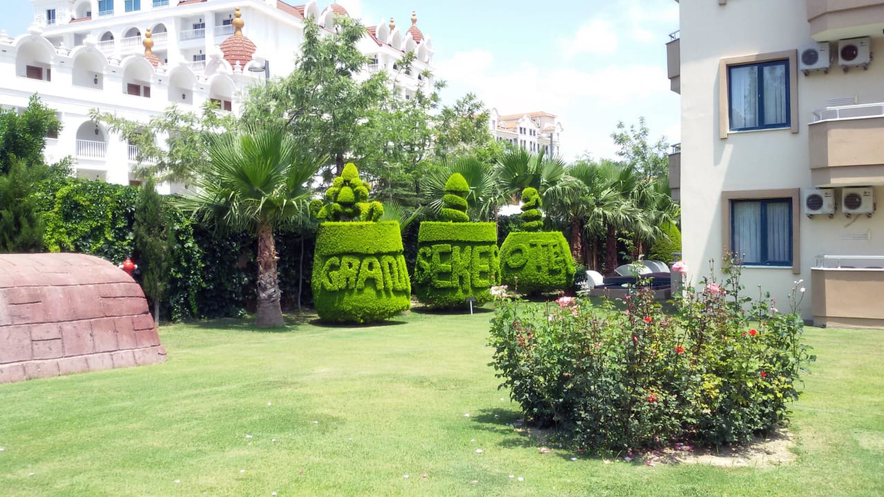 Ideen muß man haben!!! Grand Seker Hotel