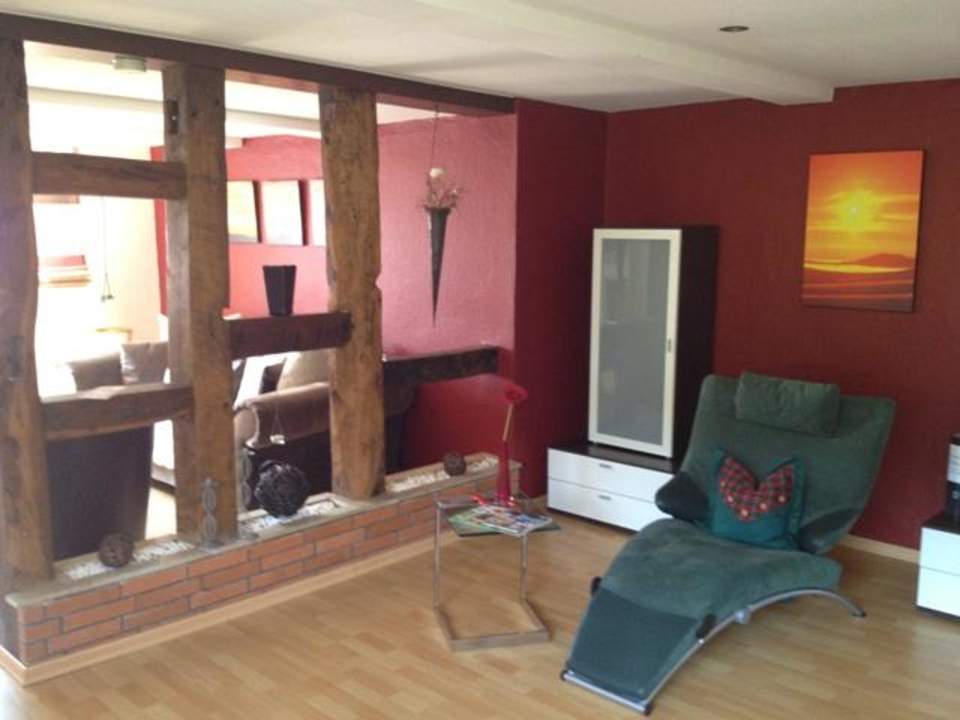 Wohnzimmer Ferienwohnung Puschel