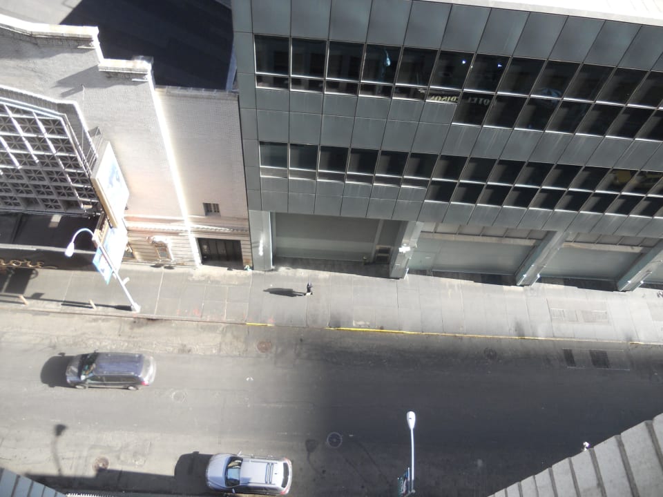 Ausblick aus dem 5. Stock Hotel Edison