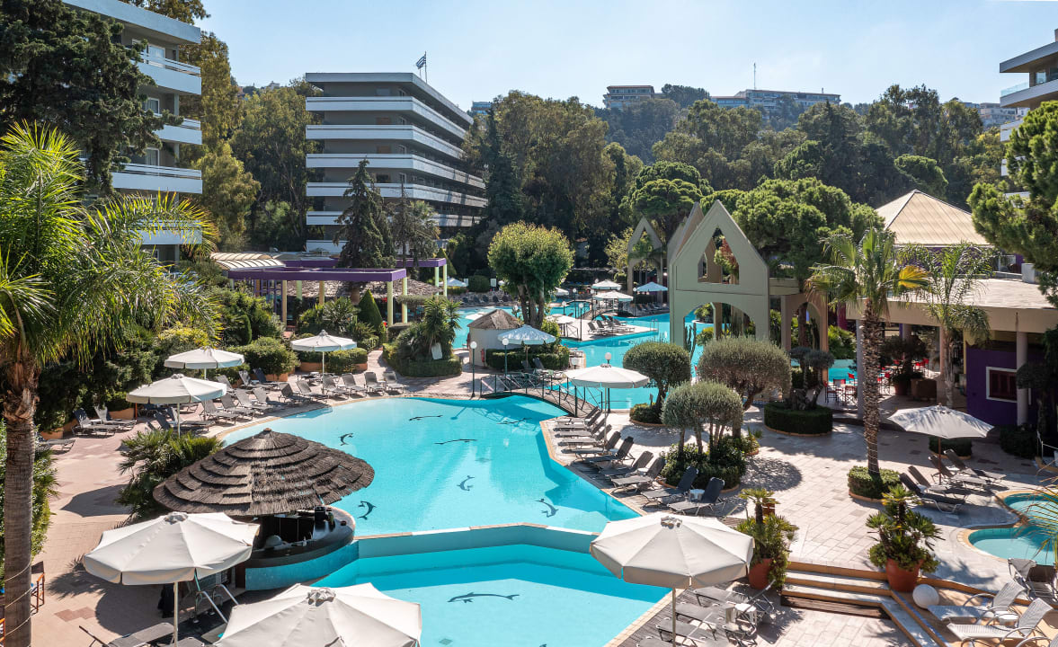 Ausblick Dionysos Hotel
