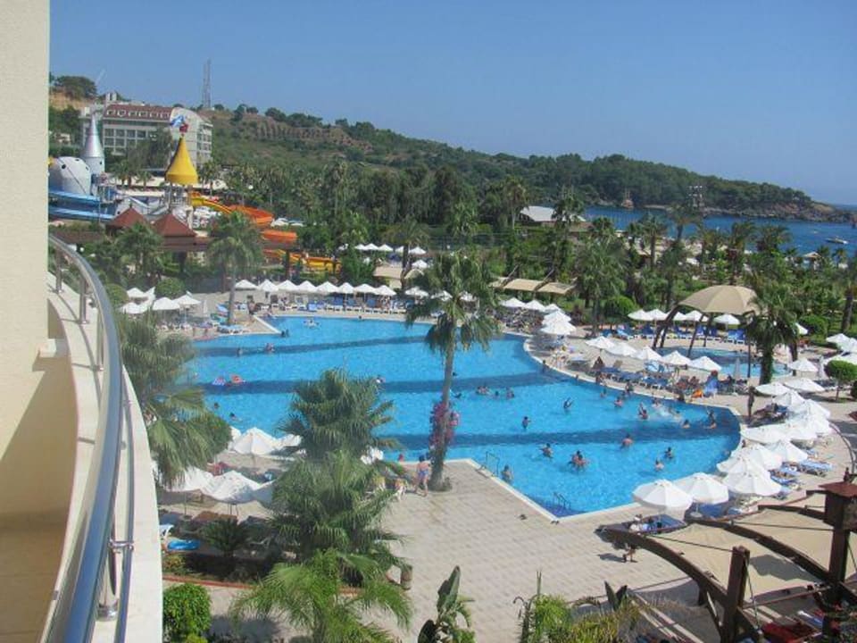 Blick vom Balkon Saphir Resort & Spa