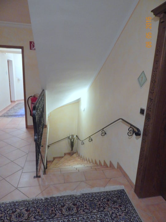 Treppenhaus Frühstückspension Gästehaus Elisabeth