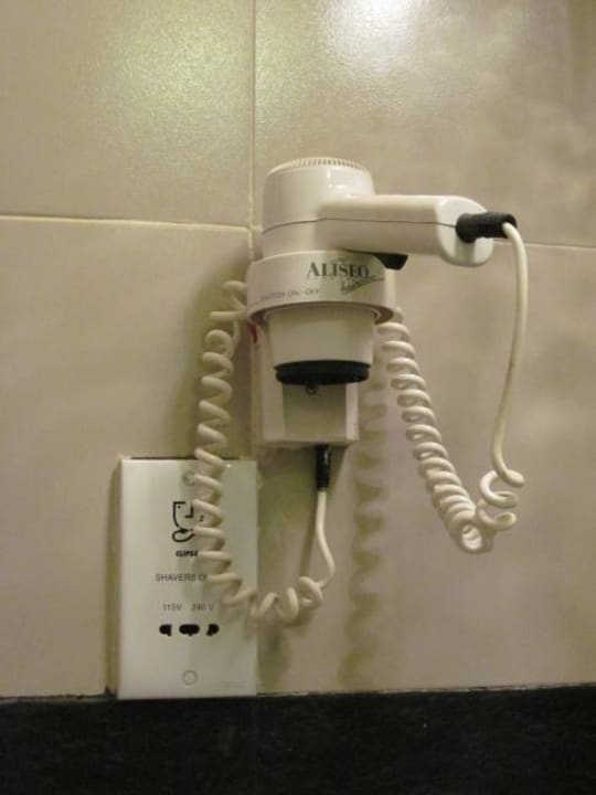 Fön & Steckdose im Bad Mermaid Hotel & Club