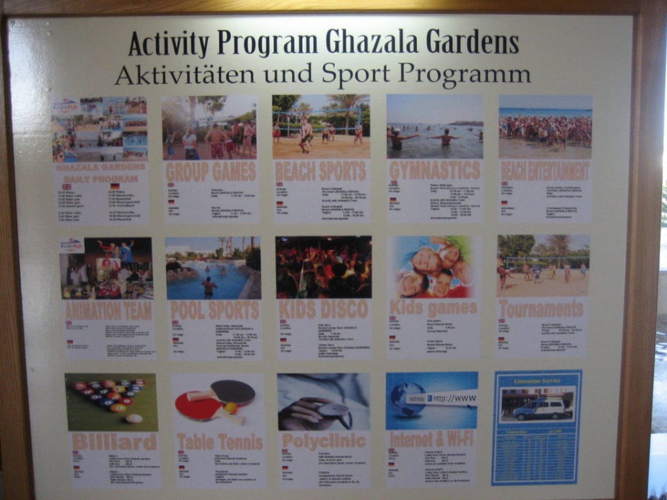 Sport und Spielprogramm Ghazala Gardens
