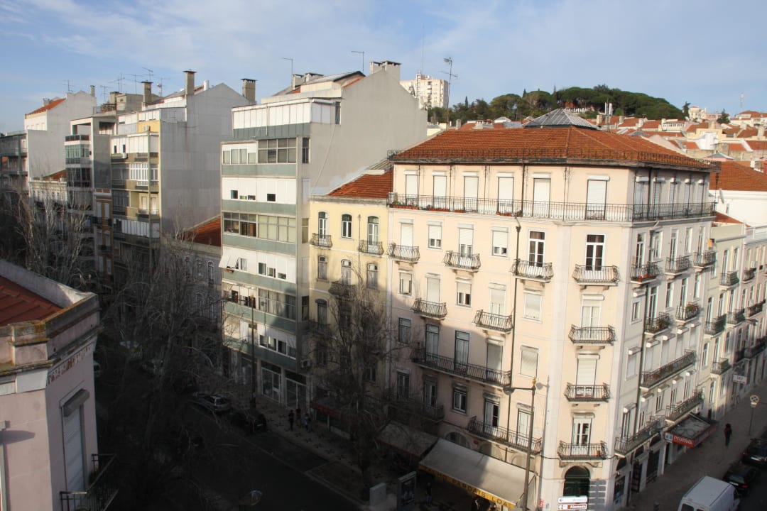 Blick vom Zimmer (6. Stock) Lisbon City Hotel