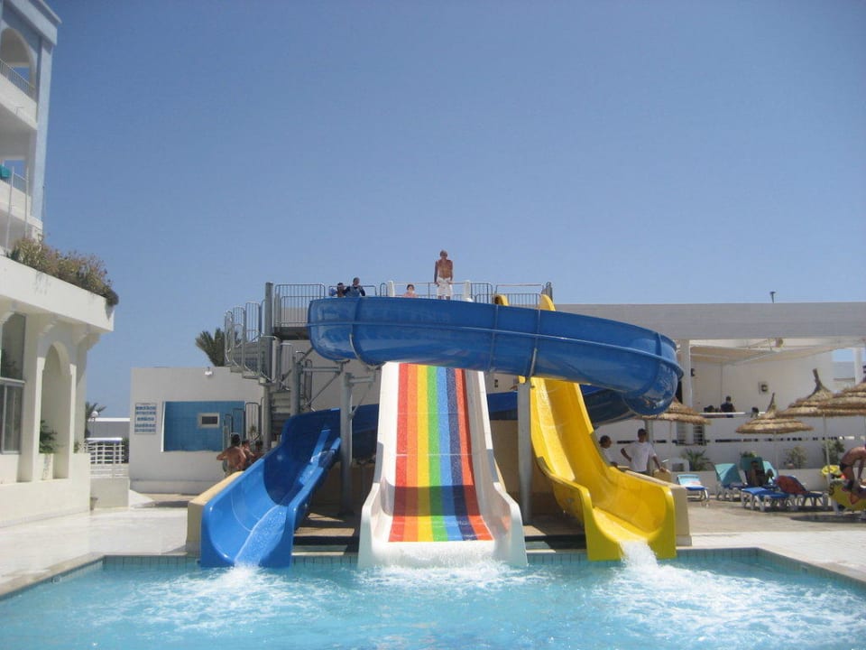 Die Wasserrutschen El Mehdi Beach Resort