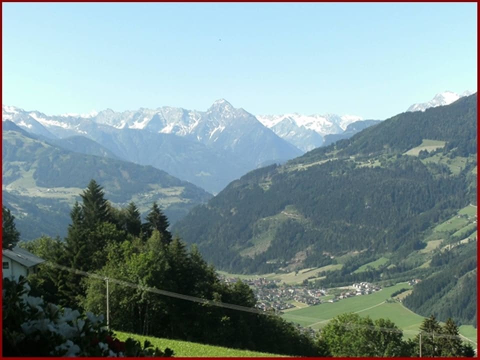 Panoramablick ab Garten Studio Bergblick