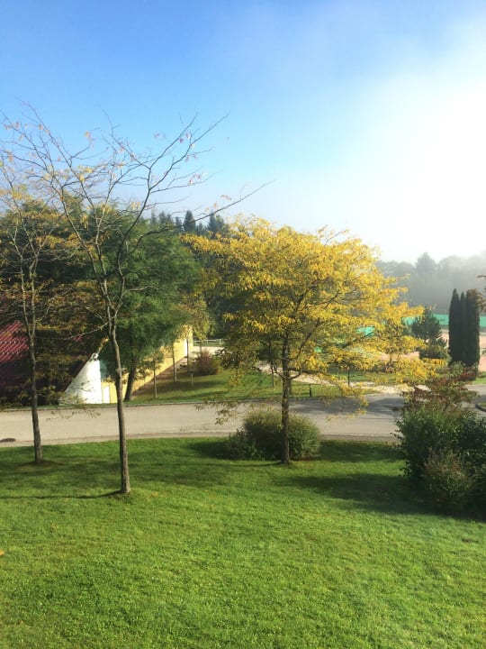 Ausblick vom Zimmer talwärts Aldiana Club Ampflwang