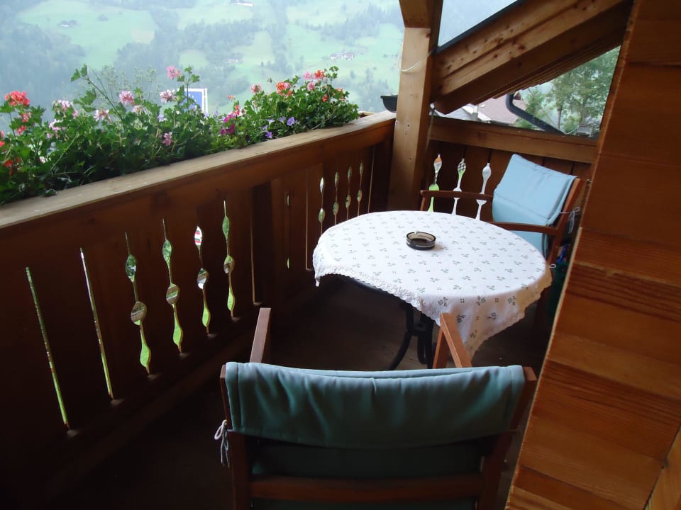 Schöner großer Balkon Gasthof Sagritzerwirt
