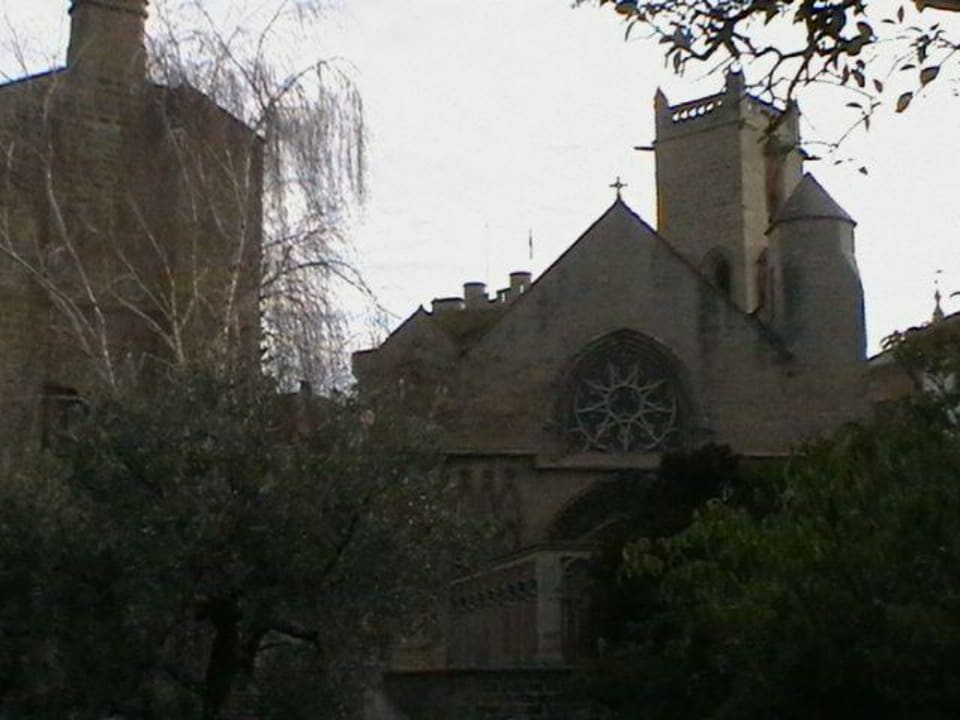 Ausblick vom Platz vor dem Parador Hotel Parador de Olite
