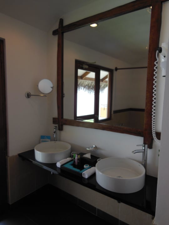 Badezimmer Kuramathi Maldives