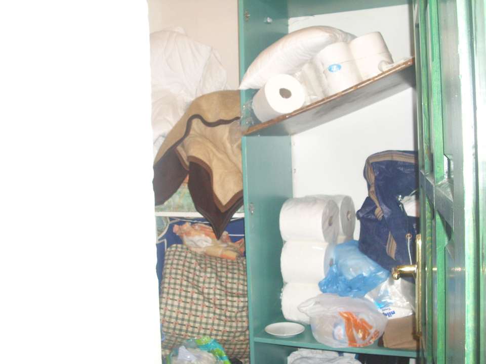 Abstellraum der Putzfrauen Semt Luna Beach Hotel