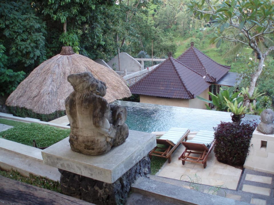 Blick aus der Lobby Hotel Beji Ubud Resort