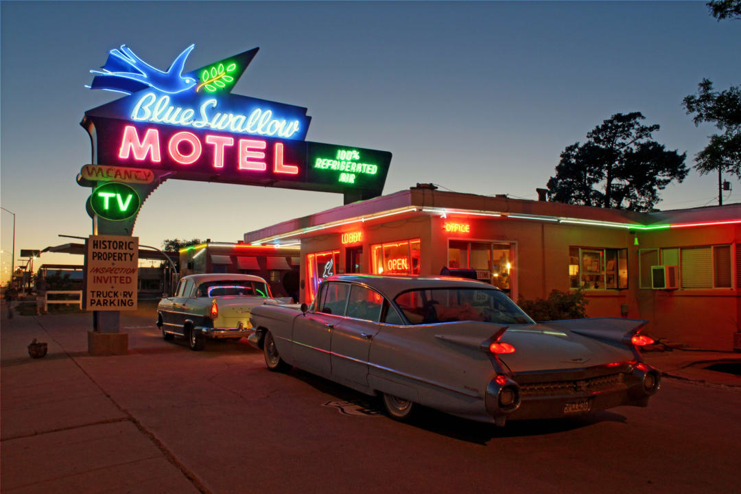 Außenansicht Blue Swallow Motel