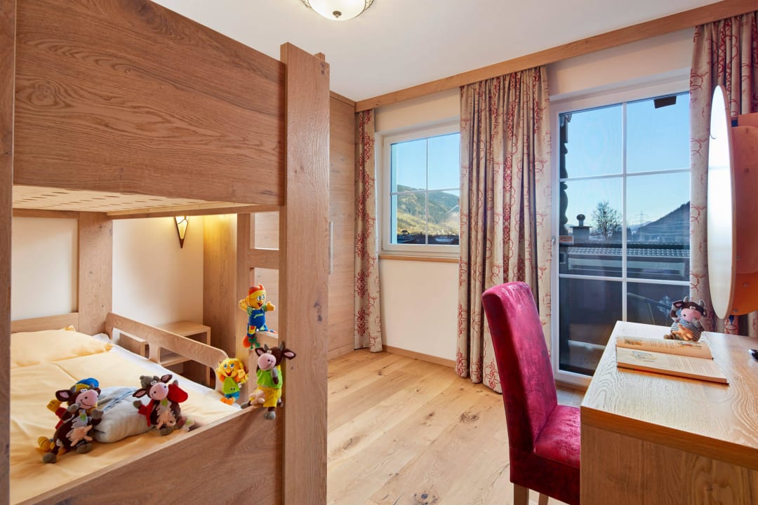Der neue Zimmertyp Hochreit Kinderzimmer Kinderhotel Felben