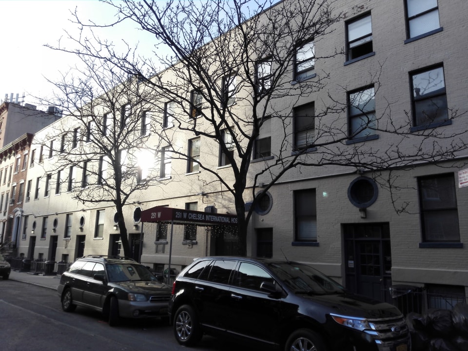 Außenansicht Chelsea International Hostel