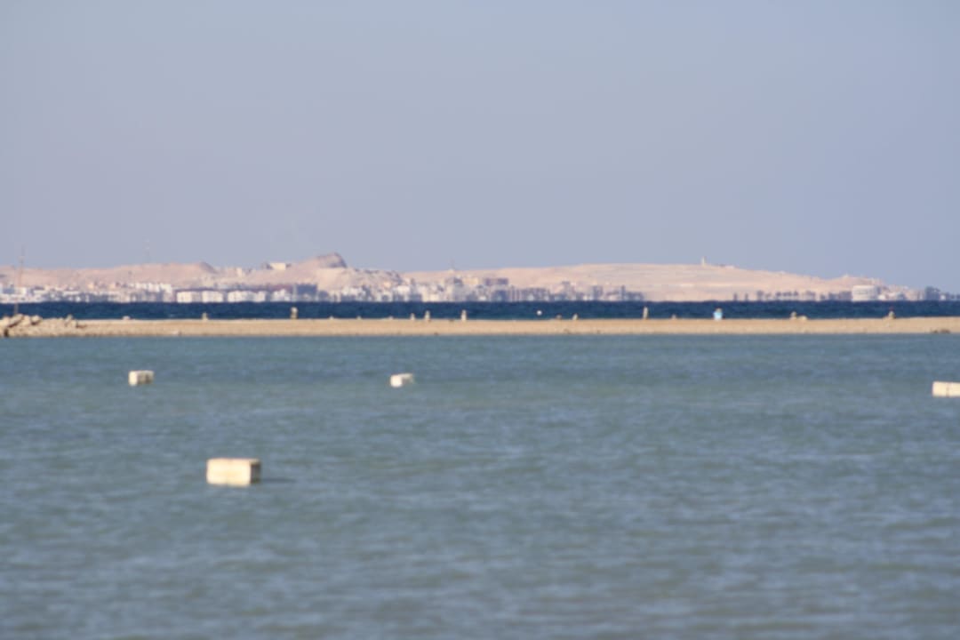 Blick vom Strand Hotel Titanic Palace