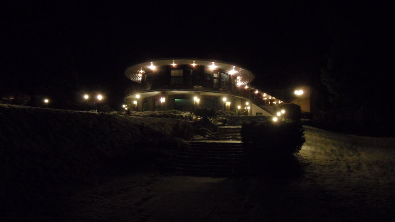 Hotel in het donker Hotel Bastei