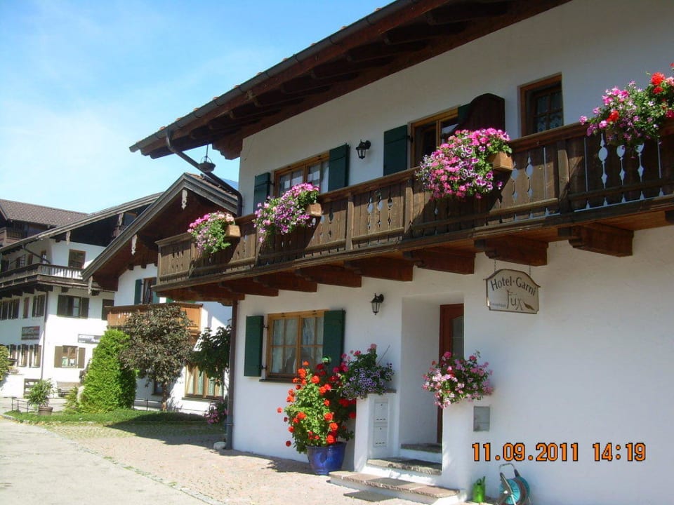 A view on tne hotel Ferienhaus Fux