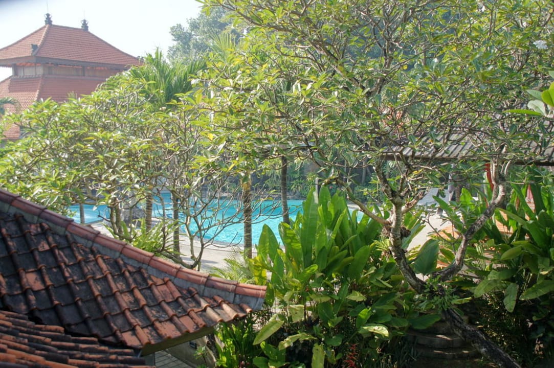 Blick vom Balkon Villa Shanti Beach