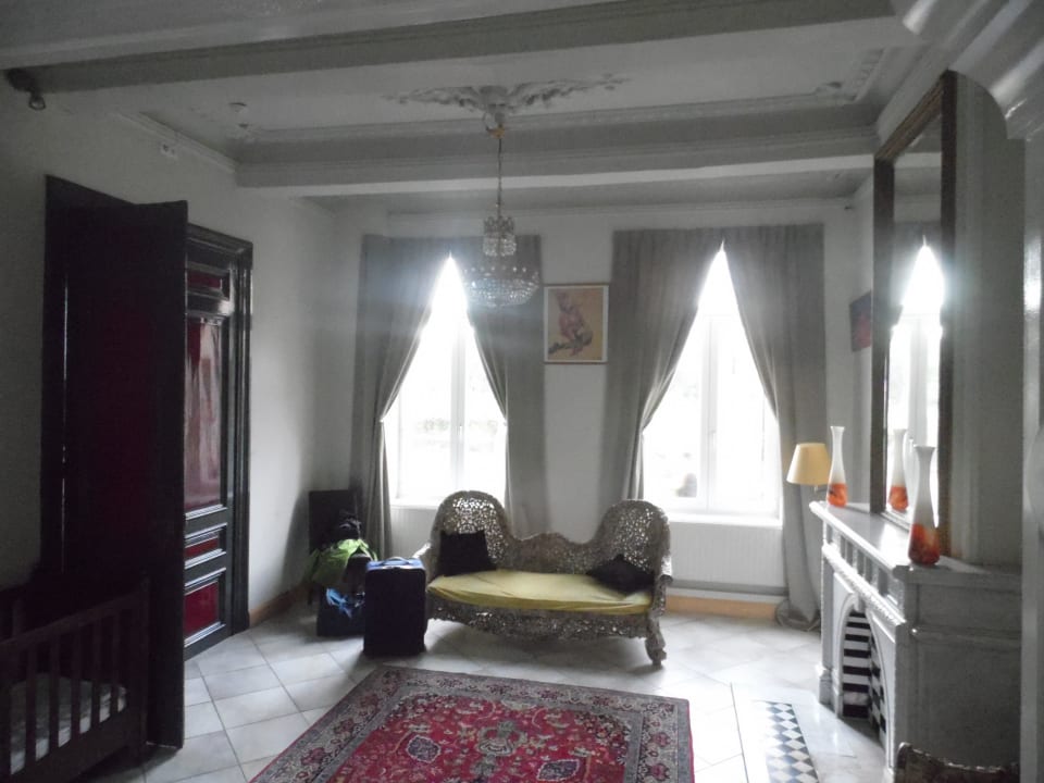 Blick in das Zimmer Chateau Boirs Sjetootje