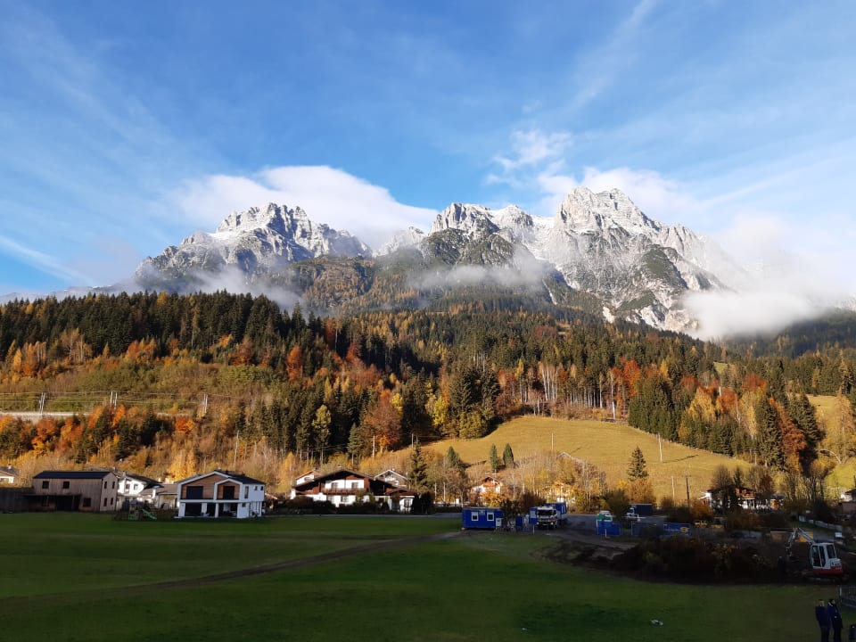 Ausblick Naturhotel Forsthofgut