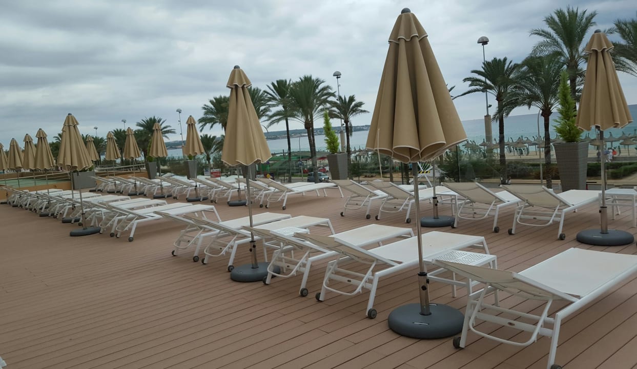Sonnenterrasse zum Erholen allsun Hotel Pil-lari Playa