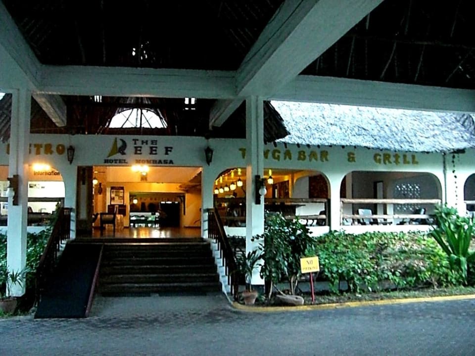 Blick zur Rezeption Reef Hotel Mombasa