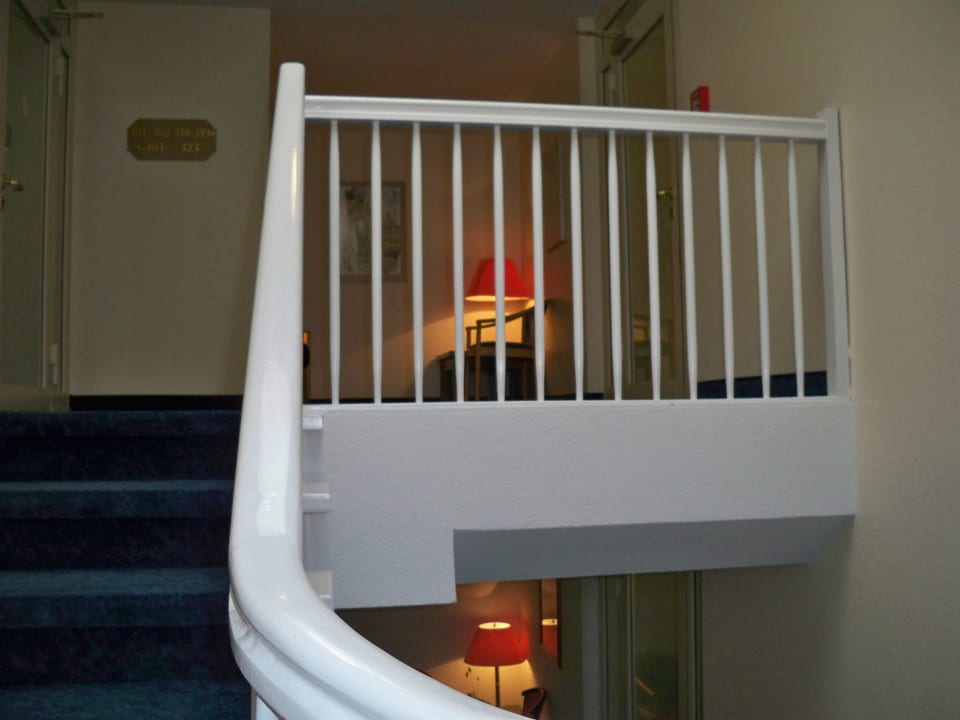 Treppenhaus Strandhotel Gerken
